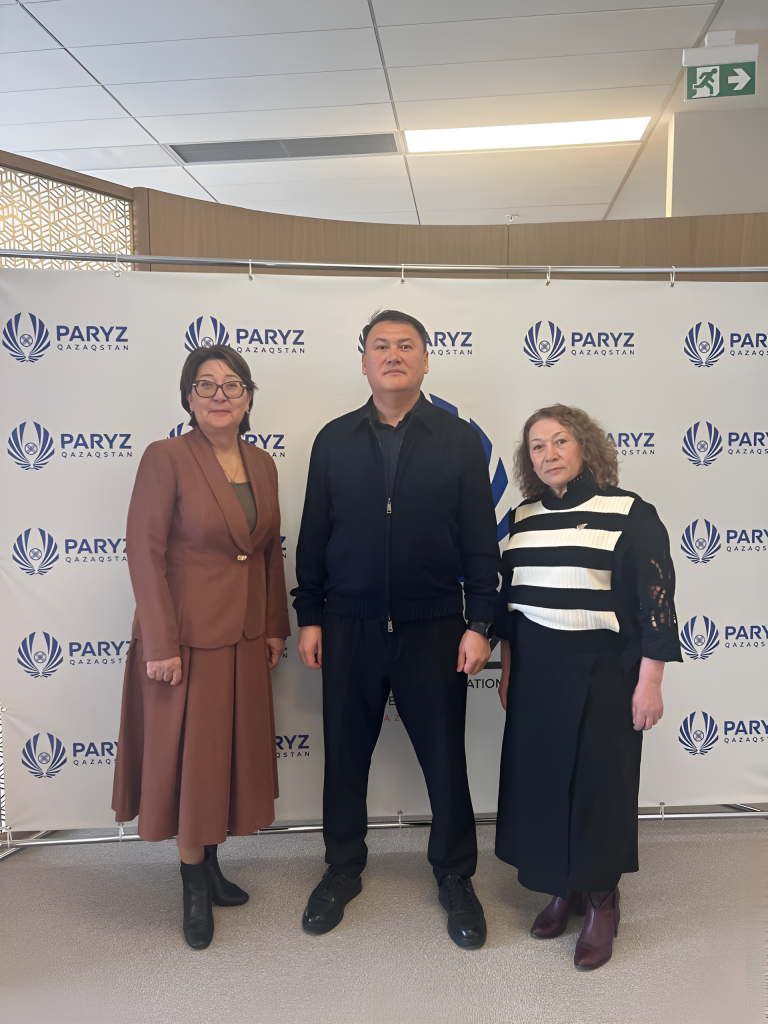 ЕҚРҒЗИ мен «PARYZ» әлеуметтік әріптестікті дамытуда