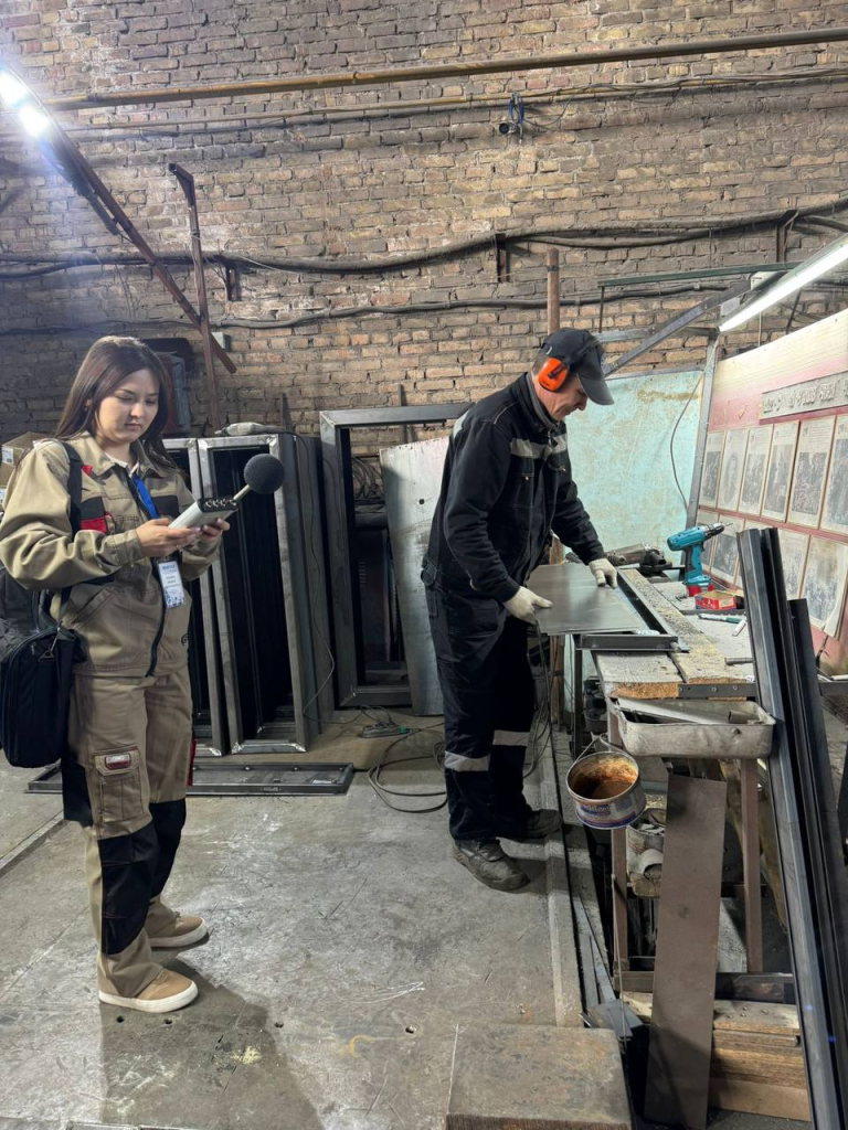 Жамбылский областной филиал РНИИОТ провёл ОПР в ТОО «Темир ЛБ»