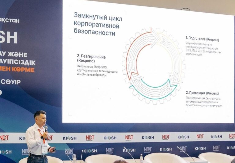 KIOSH 2026 аясында Еңбекті қорғау жөніндегі республикалық ғылыми-зерттеу институты «Өндірістік объектілер мен алаңдарда дәрігерге дейінгі алғашқы көм…