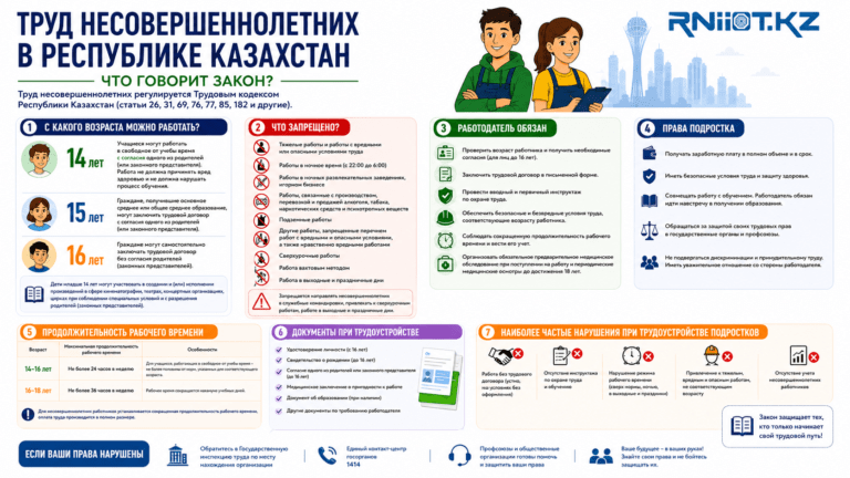 Труд несовершеннолетних: что важно знать?
