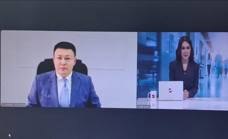 А. Бекмағамбетов 24KZ телеарнасына онлайн форматта сұхбат берді.